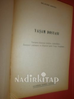 YAŞAM DOSYASI BALIKESİR BAROSU