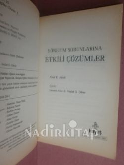YÖNETİM SORUNLARINA ETKİLİ ÇÖZÜMLER