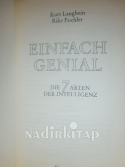 EINFACH GENIAL.DIE 7 ARTEN DER INTELLIGENZ