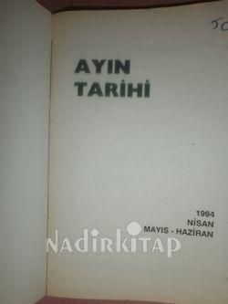 AYIN TARİHİ - 1994 - NİSAN MAYIS HAZİRAN