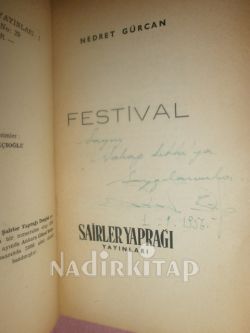 FESTİVAL.. Şahap Sertkaya ya İMZALI.