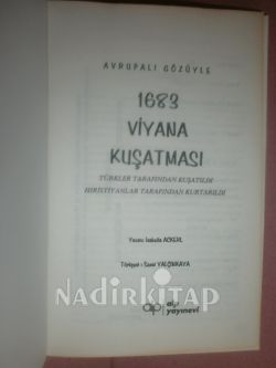 AVRUPALI GÖZÜYLE 1683 VİYANA KUŞATMASI**45X62CM HARİTA VAR COK TEMİZ İKİ TARAF BASKI HARİTA*