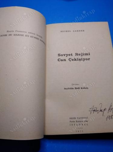 SOVYET REJİMİ CAN ÇEKİŞİYOR