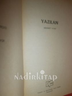 YAZILAN ** 1977--1980 ŞİİRLERİ**