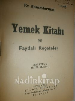 EV HANIMLARININ YEMEK KİTABI VE FAYDALI REÇETELER