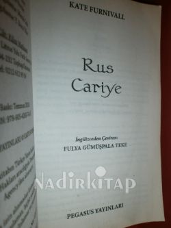 RUS CARİYE *BİRİNCİ BASIM*