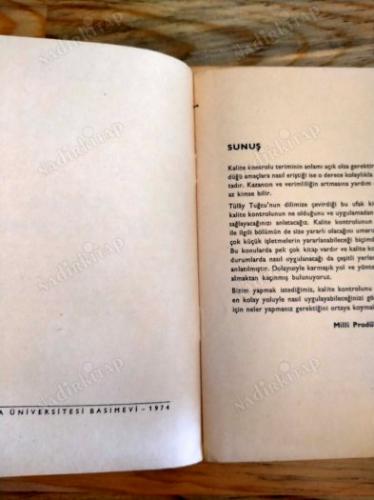 Küçük İşletmelerde Kalite Kontrol Yöntemleri