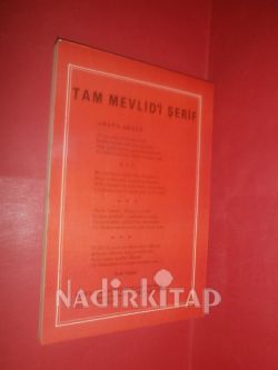 Günümüzde Okunan Tam MEVLİD'i Şerif