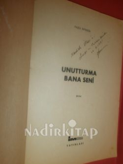 UNUTTURMA BANA SENİ 