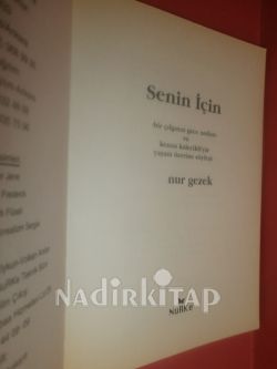 SENİN İÇİN - BİR ÇILGININ GECE NOTLARI....ÜÇÜNÇÜ BASIM