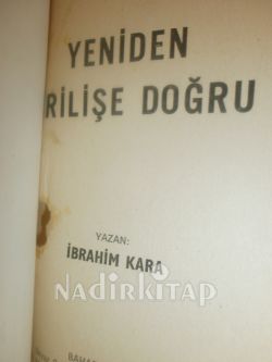 YENİDEN DİRİLİŞE DOĞRU
