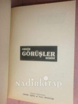ORHİM SEMİNERLER SERİSİ GÖRÜŞLER*5