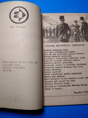 ATATÜRK VE CUMHURİYET ŞİİRLERİ ANTOLOJİSİ