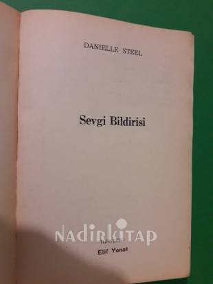 SEVGİ BİLDİRİSİ * 1. BASIM