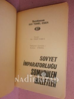 SOVYET İMPARATORLUĞU * SÖMÜRÜLEN MİLLETLER Cilt: 2
