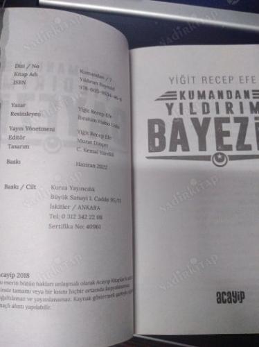 KUMANDAN - YILDIRIM BAYEZİD