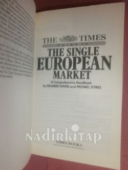 THE SINGLE EUROPEAN MARKET