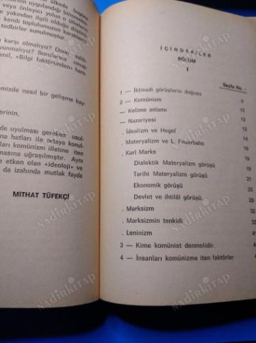 KOMÜNİZMLE MÜCADELE ESASLARI
