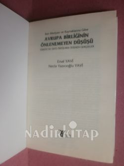 AVURPA BİRLİĞİNİN ÖNLENEMEYEN DÜŞÜŞÜ