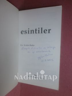 ESİNTİLER ..İMZALI