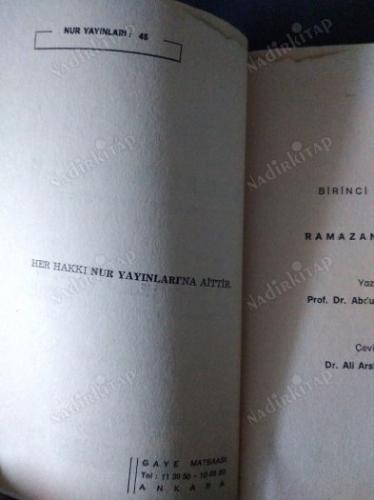 RAMAZAN ORUCU