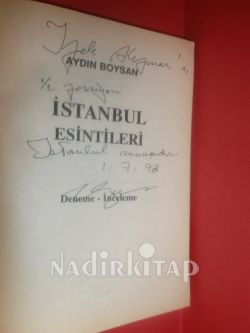 İSTANBUL ESİNTİLERİ * İMZALI