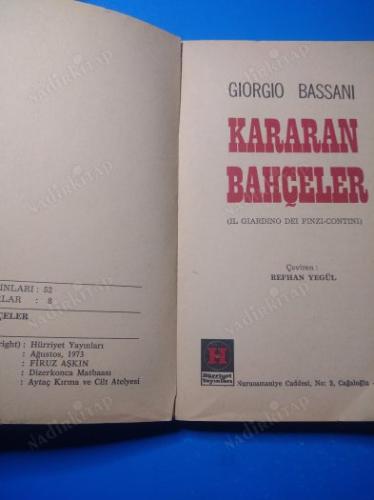 KARARAN BAHÇELER