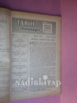 TARİH KONUŞUYOR AYLIK TARİH MECMUASI CİLT:5. SAYI 25. ŞUBAT. .1966