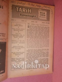 TARİH KONUŞUYOR AYLIK TARİH MECMUASI CİLT:4. SAYI.21. EKİM.1965