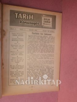 TARİH KONUŞUYOR AYLIK TARİH MECMUASI CİLT:1- .SAYI. 4 MAYIS. 1964