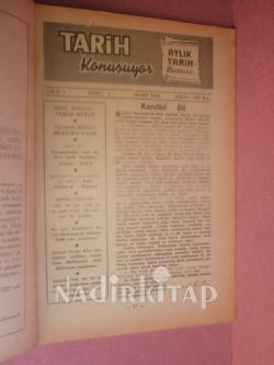 TARİH KONUŞUYOR AYLIK TARİH MECMUASI CİLT:1- SAYI:2 MART1964