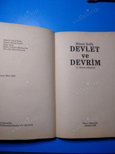 DEVLET VE DEVRİM