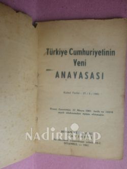 YENİ ANAYASASI