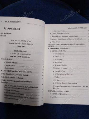 KUR'AN VE HADİSE GÖRE DOĞRU İMAN GÜZEL AHLAK ESASLARI