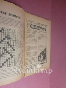 HAFTALIK BİLMECE DERGİSİ / SAYI-14 AĞUSTOS --1959