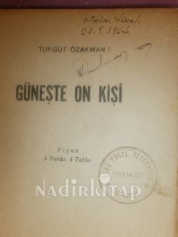 GÜNEŞTE ON KİŞİ 