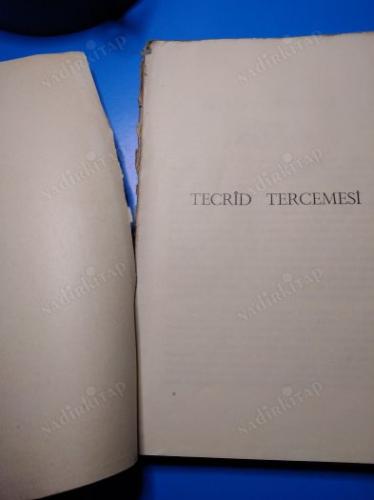 SAHİH-İ BUHARİ MUHTASARI TECRİD-İ SARİH TERCEMESİ BİRİNCİ CİLT - KİTAP 2 CÜZ 1