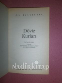 CEP ÜNİVERSİTESİ - DÖVİZ KURLARI