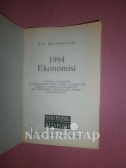 CEP ÜNİVERSİTESİ - 1994 EKONOMİSİ