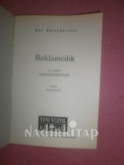 CEP ÜNİVERSİTESİ - REKLAMCILIK