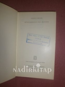 WÖRTERRBUCH DES BUCHES