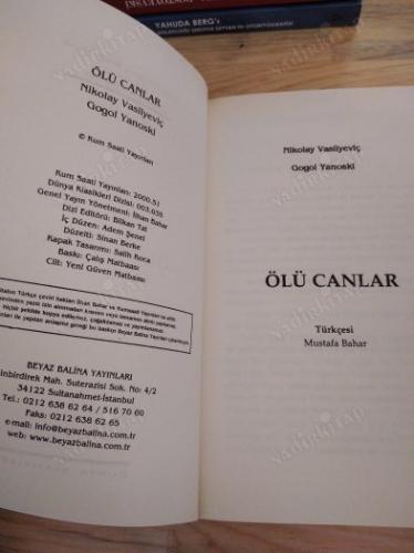ÖLÜ CANLAR
