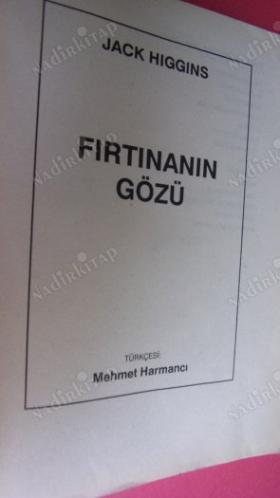 FIRTINANIN GÖZÜ* 1. BASIM