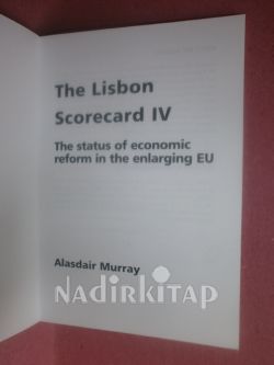 THE LİSBON SCORECARD IV