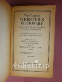 NEW CONCISE WEBSTER'S DICTIONARY