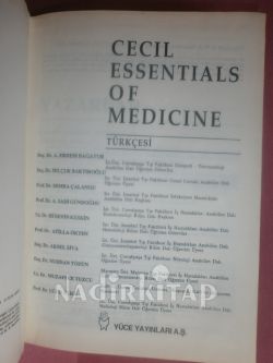CECIL ESSENTIALS OF MEDICINE TÜRKÇESİ