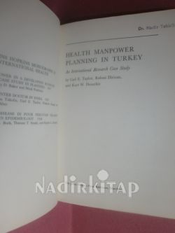 HEALTH MANPOWER PLANNING IN TURKEY