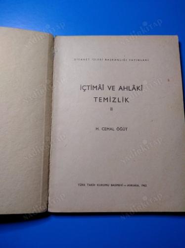İÇTİMÂÎ VE AHLÂKÎ TEMİZLİK -II