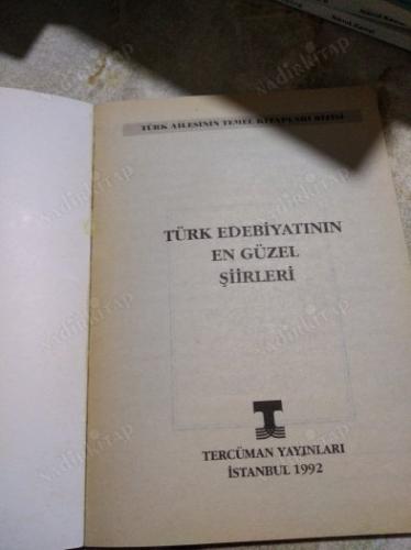 TÜRK EDEBİYATININ EN GÜZEL ŞİİRLERİ