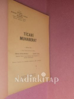 TİCARİ MUHABERAT 